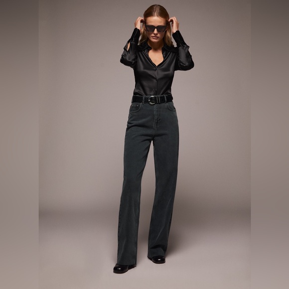 Zara Jeans Zara The 9s Full Length Jeans Black 4 Poshmark